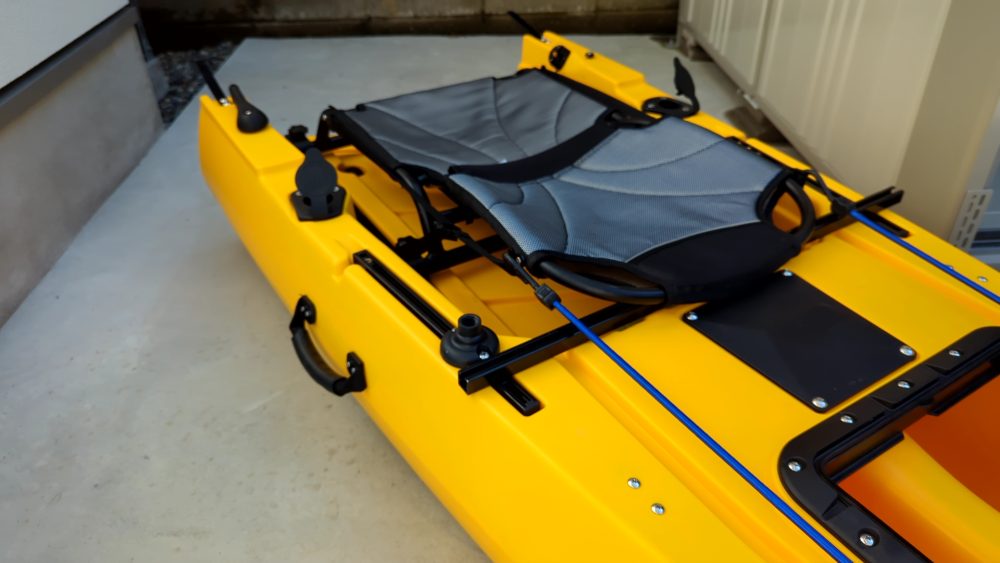 カヤック艤装①キャリーハンドル取り付け