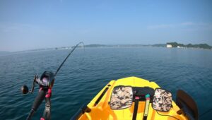 三連休、能登島と大浜釣り公園横